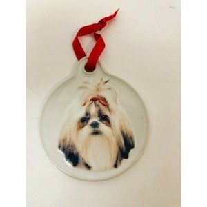 Xpres Shihtzu Dog Christmas Tree Ornaments  Decorations Animals Holiday Seasonal